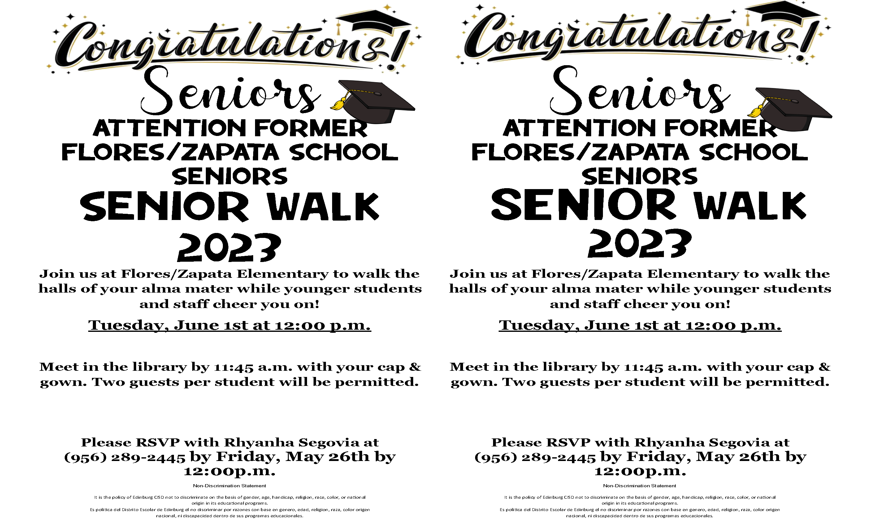 Senior Walk 2023 