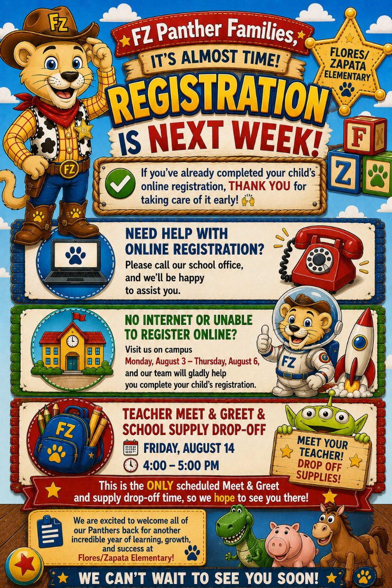 Supply Drop-Off 2026 Flyer